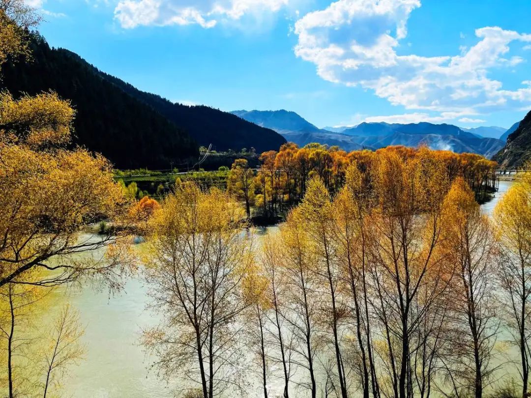 图27　大通河（天祝段）秋景