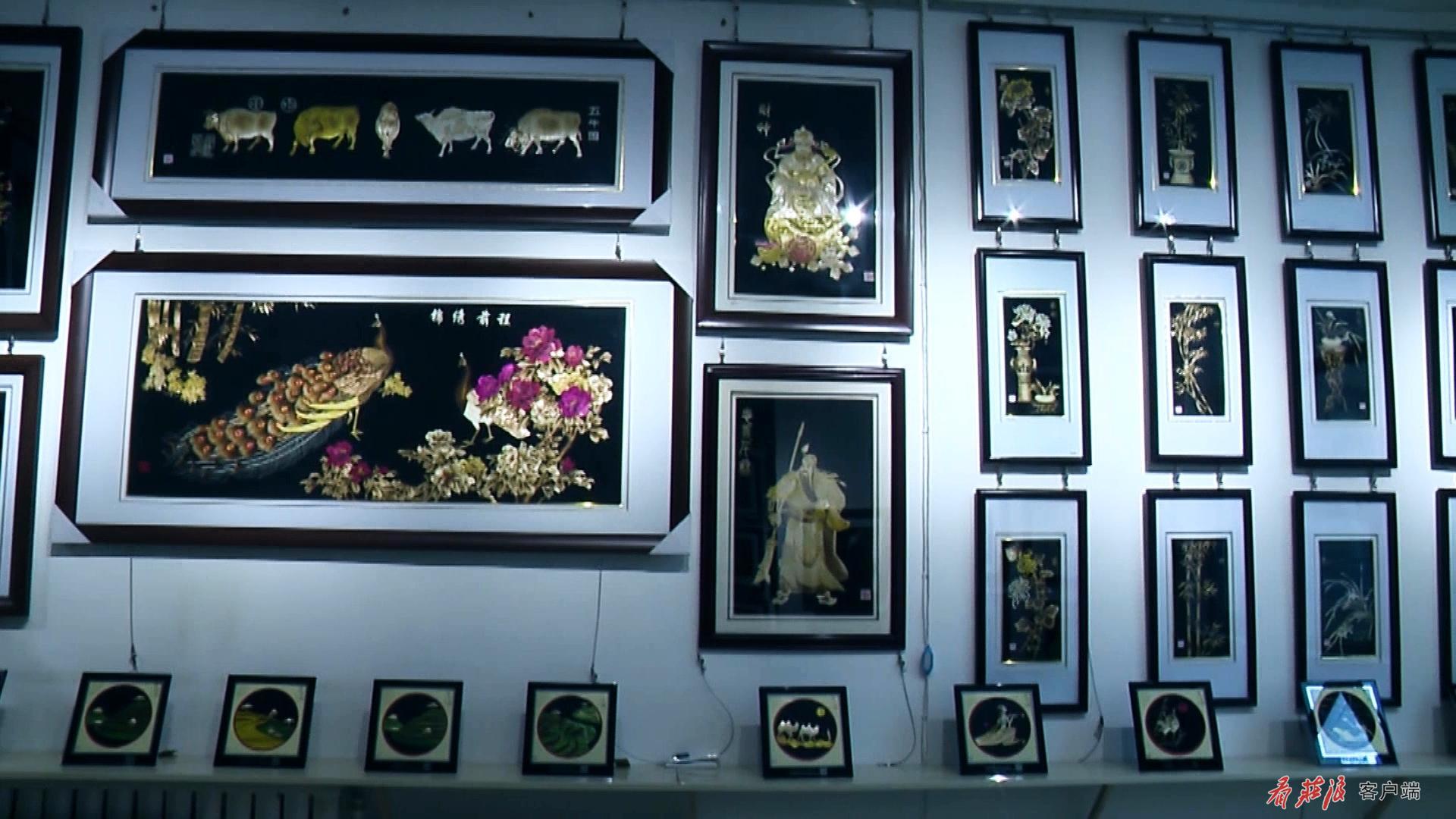 千年不褪色　"中国民间艺术一绝"的庄浪麦秆画有多神奇