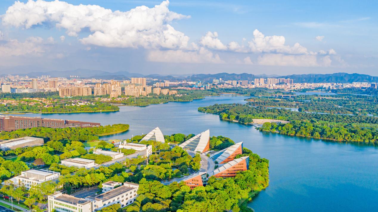 大岭山松山湖景点图片