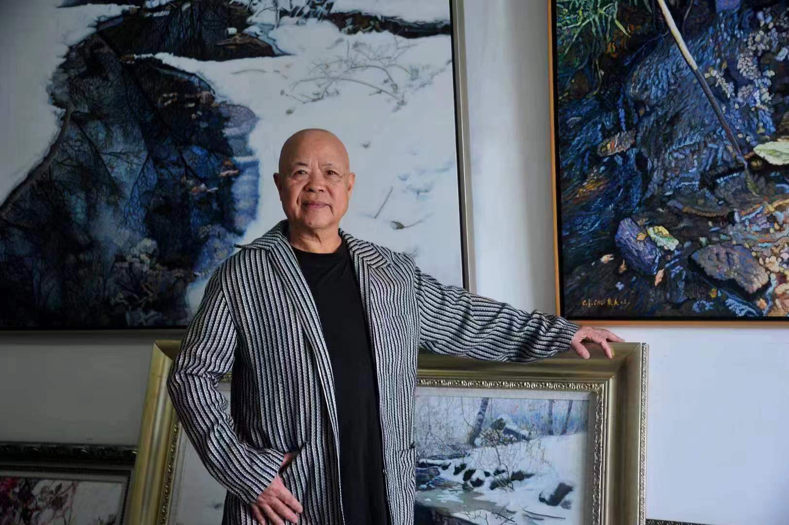 华裔画家蔡楚夫的如画人生