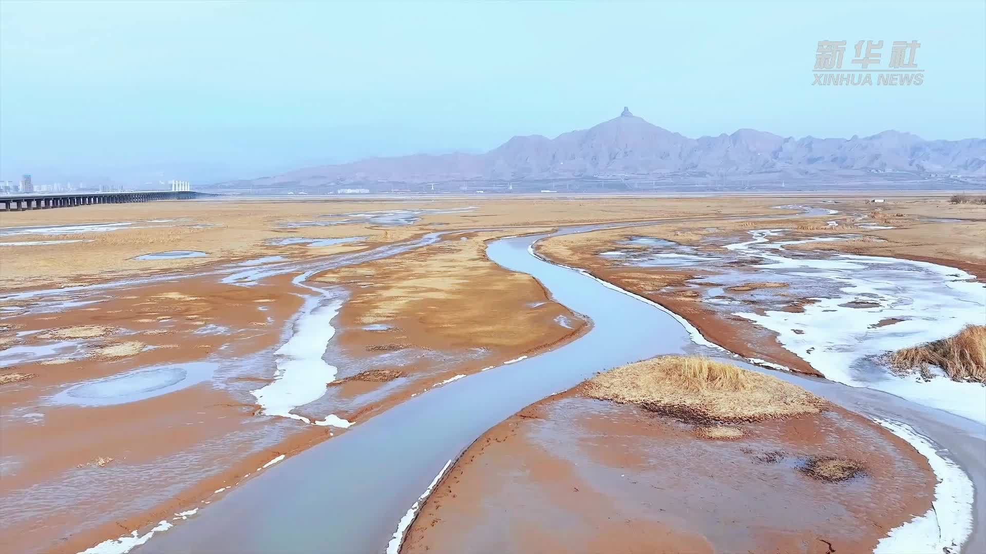 千城胜景内蒙古乌海冰雪融候鸟归
