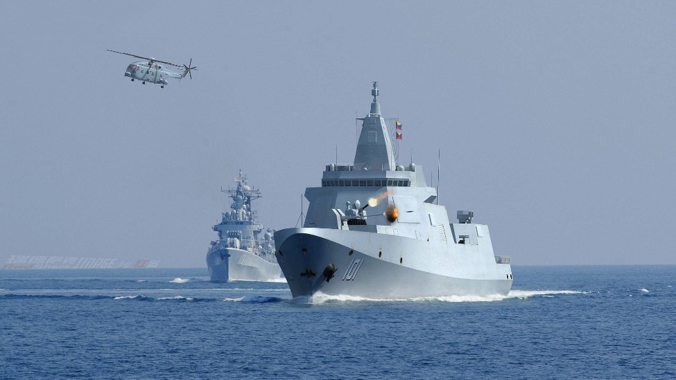 北海舰队温馨提示拒绝洗脑反对台独