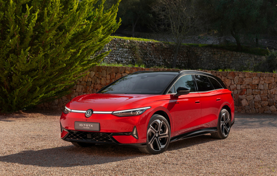 大众首款纯电性能旅行车!ID.7 GTX Tourer官图发布