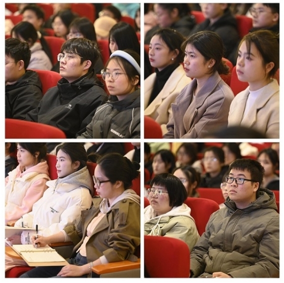 豫章师范学院党委书记赵恒伯为大学生上春季开学第一课