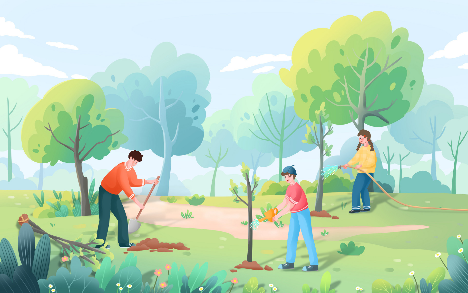 提升居民生活品质 莱西市切实提高义务植树成效