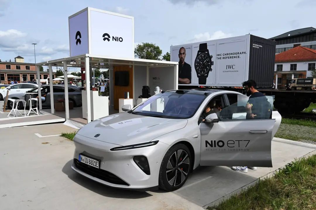 2023 年德国慕尼黑车展,蔚来 ET7 | 图片来源:视觉中国