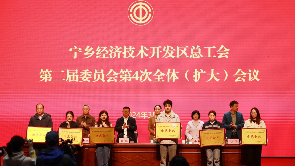 表彰颁奖先进企业