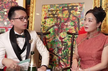 云龙子对话新加坡画家丹红分享独特艺术人生