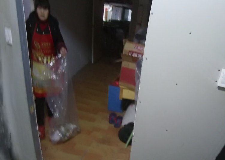▲占用疏散通道