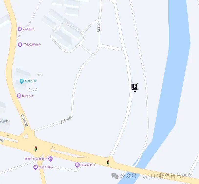 ▲上井公园1号停车场（上井公园西侧靠近环城南路）