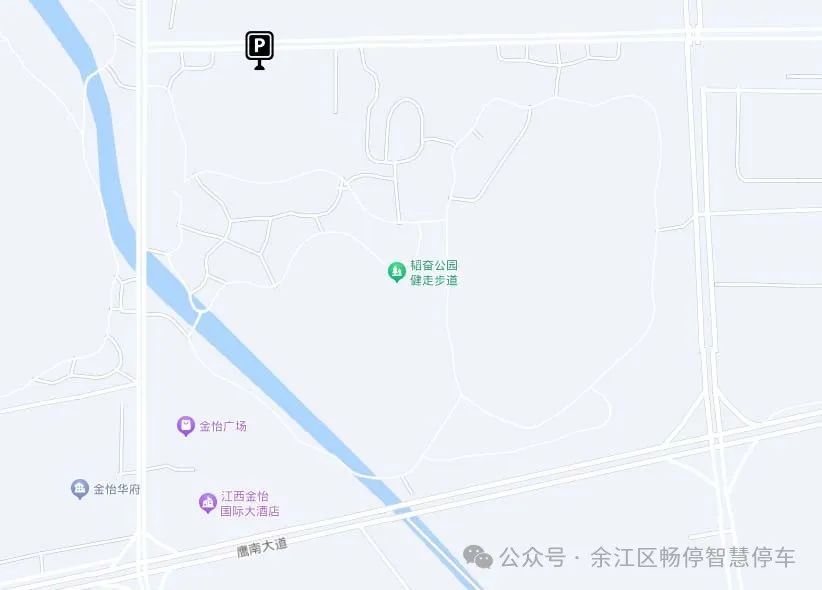 ▲韬奋公园北1停车场（韬奋公园北侧、韬奋体育馆正门左侧）