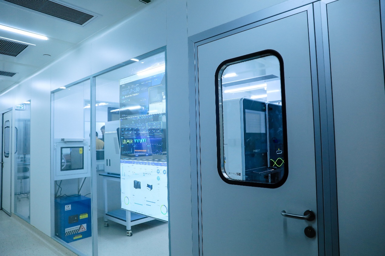 图:华大智造在香港科学园的αLab