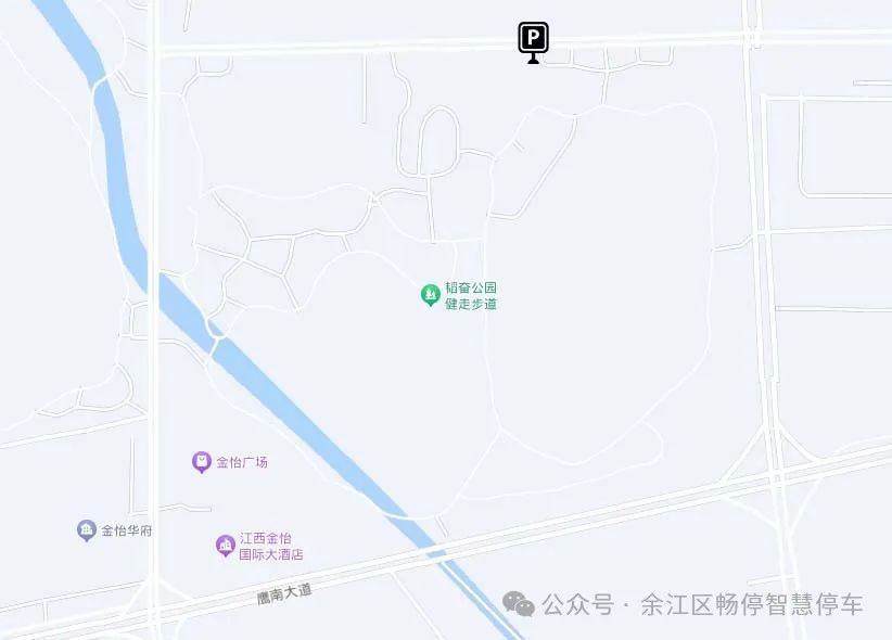 ▲韬奋公园北3停车场（韬奋公园北侧、韬奋体育馆正门右侧）