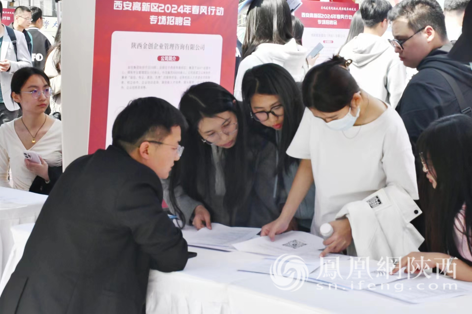 高新区2024年春风行动暨十校联动校企合作大型招聘会成功举办凤凰网陕西_凤凰网