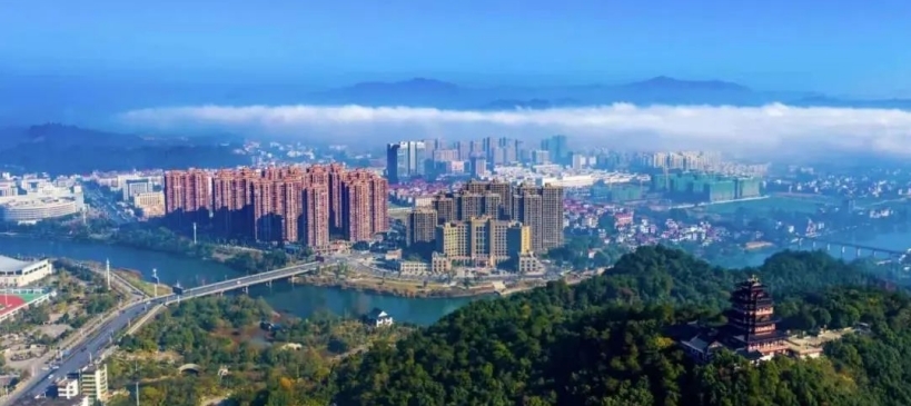 吉安安福:从地标看发展