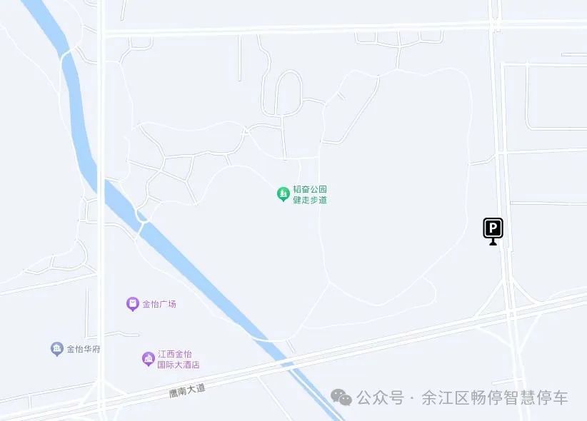 ▲韬奋公园东停车场（韬奋公园东侧、临近迎宾大道）