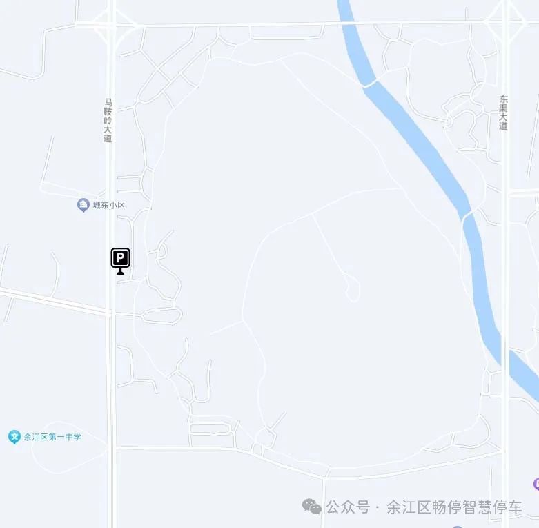 ▲马鞍岭正门停车场（西门）（马鞍岭正门、马鞍岭大道上）