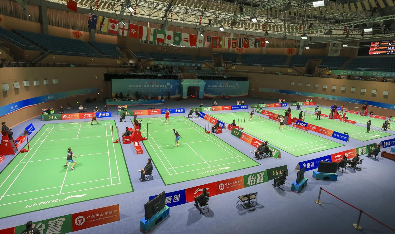 2024中国(瑞昌)国际羽毛球大师赛开赛
