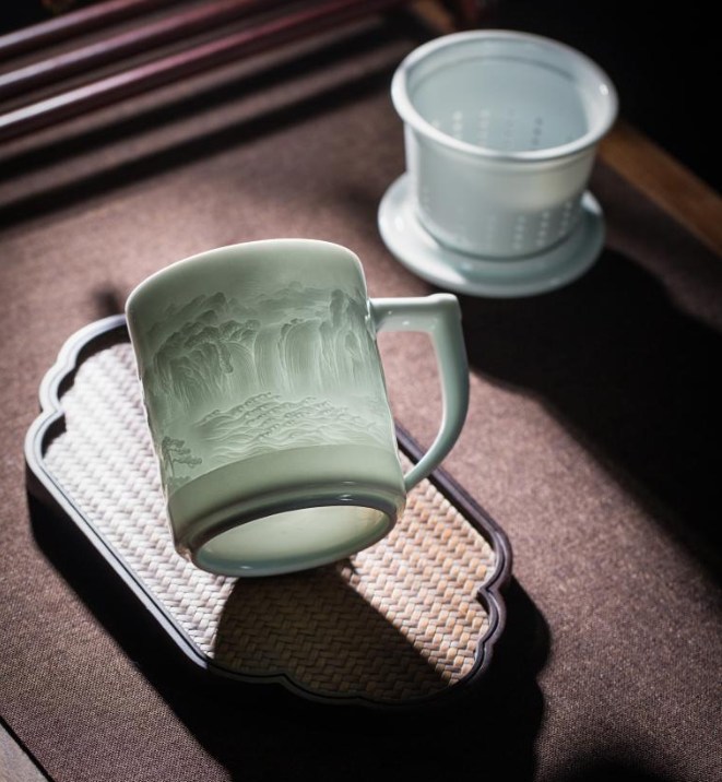 江南风韵茶杯