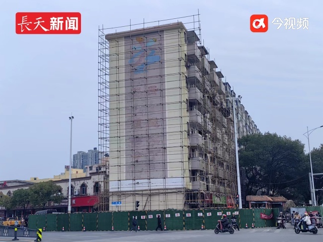 即将拆除的公交公司宿舍