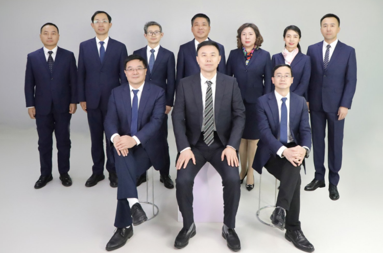 团结奋进的医院领导班子