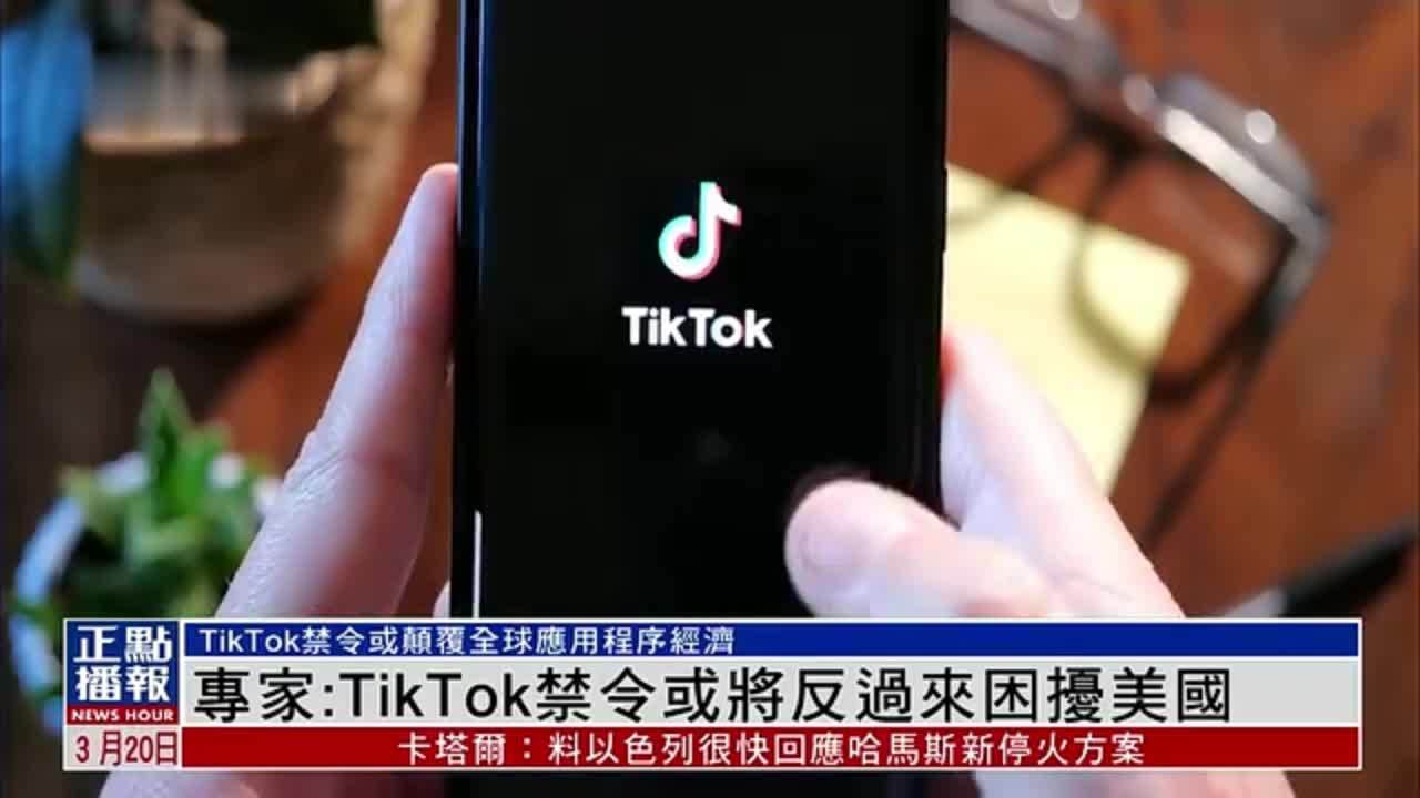 美专家：TikTok禁令或将反过来困扰美国