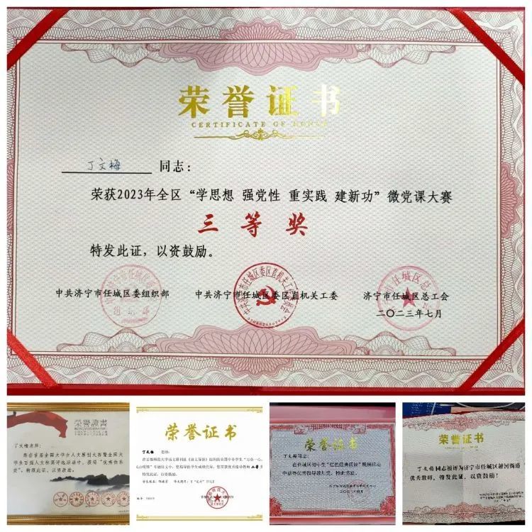 济宁市第十五中学教师丁文梅：青莲铸魂 红心育人