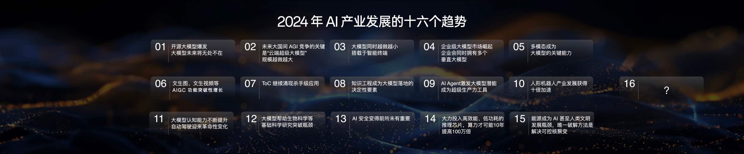 周鸿祎谈对“2024年AI产业发展的十六个趋势”预测