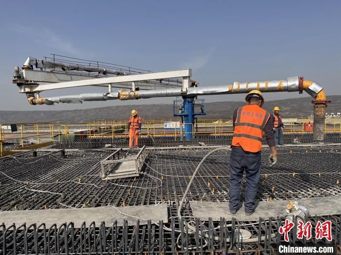 西十高铁蓝田制梁场全面转入大规模制梁新阶段