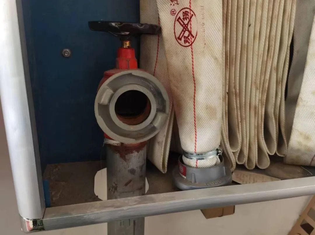 ▲室内消火栓系统无水
