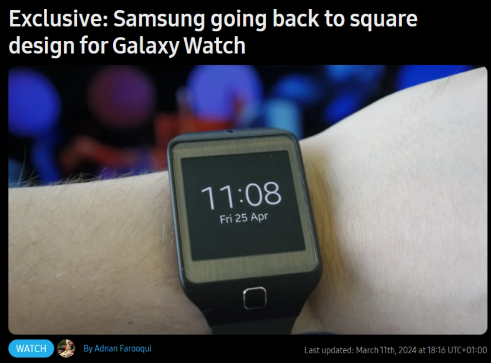 消息称三星Galaxy Watch 7存储空间增加到32GB，共有三个版本