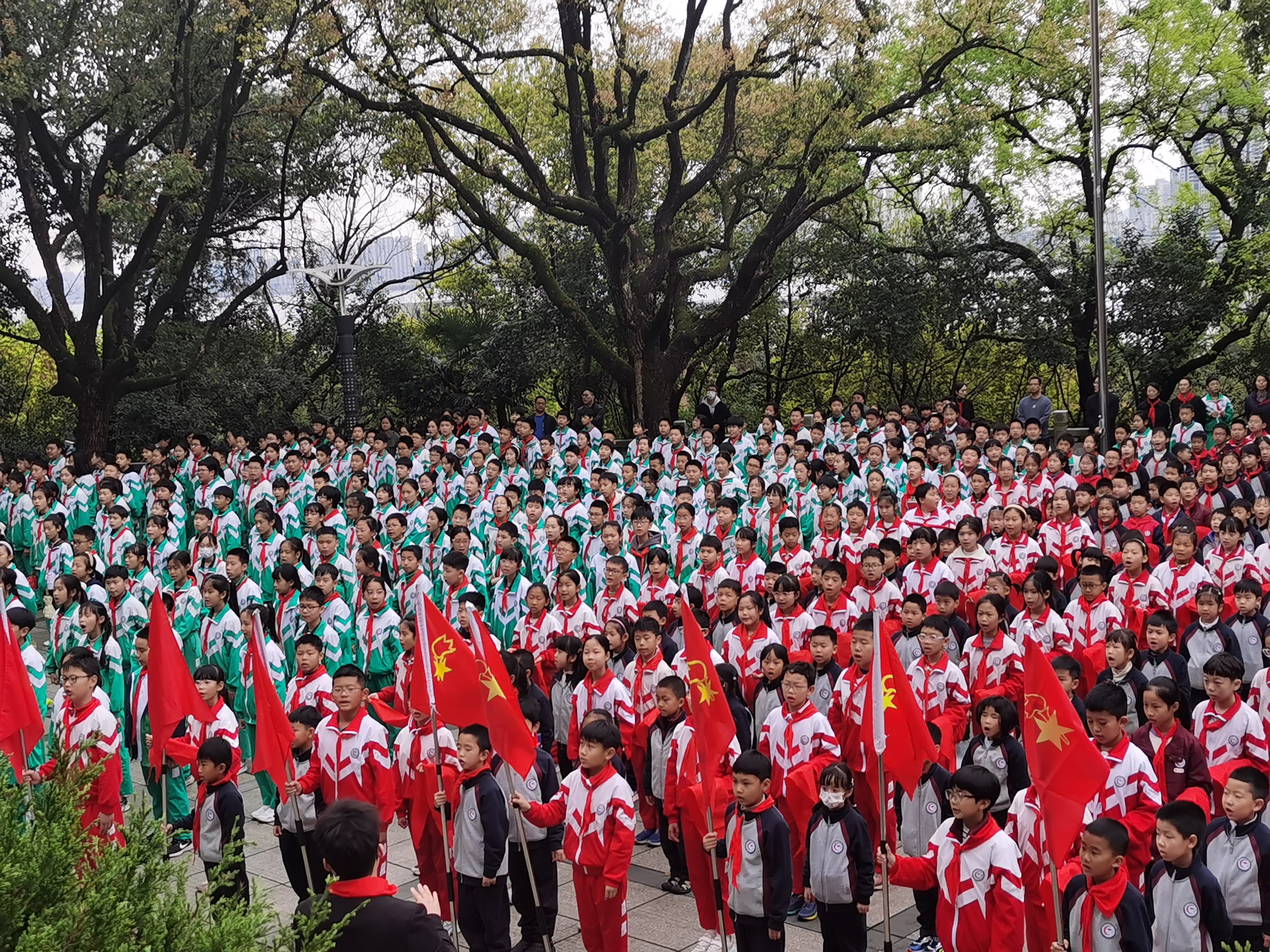 重温誓言寻初心,缅怀先烈承遗志 金成外国语小学开展清明祭英烈活动