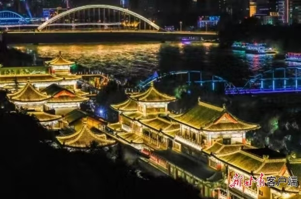 黄河夜景