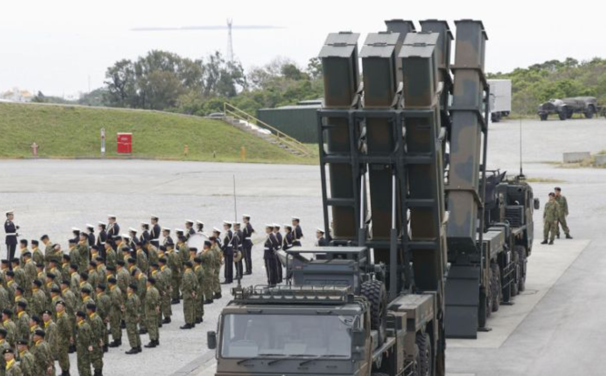 日在冲绳成立地对舰导弹连 日媒：针对中国