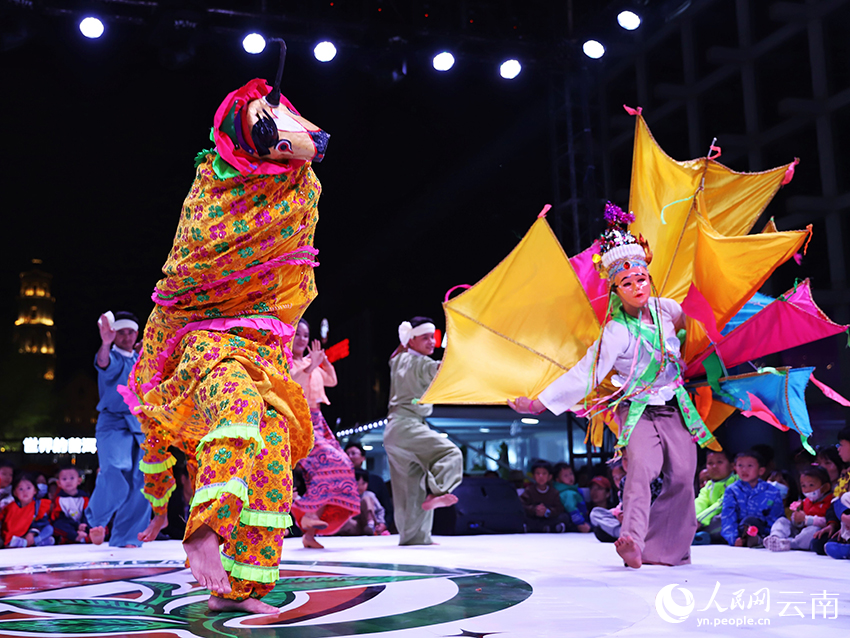 “有一种叫云南的生活”沉浸式互动活动展演现场。人民网记者 刘怡摄