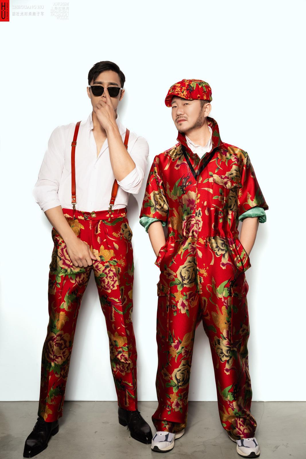 "东北大花"点燃魔都 设计师胡社光高级定制发布会举行凤凰网黑龙江_凤