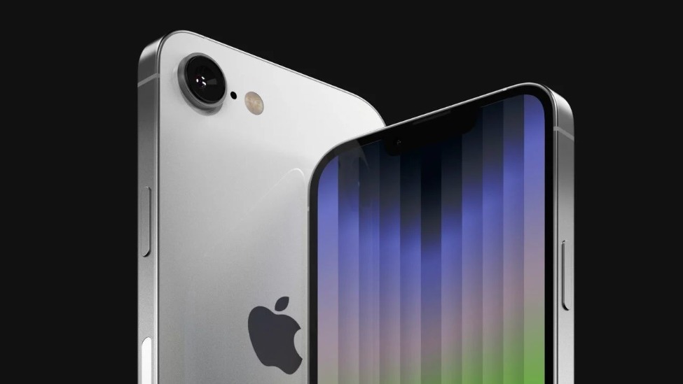 苹果iPhone SE 4高清渲染：刘海设计、后摄配更大传感器_凤凰网