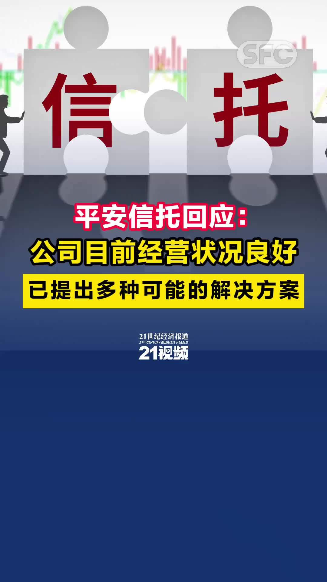 视频｜平安信托回应：公司目前经营状况良好，已提出多种可能的解决方案