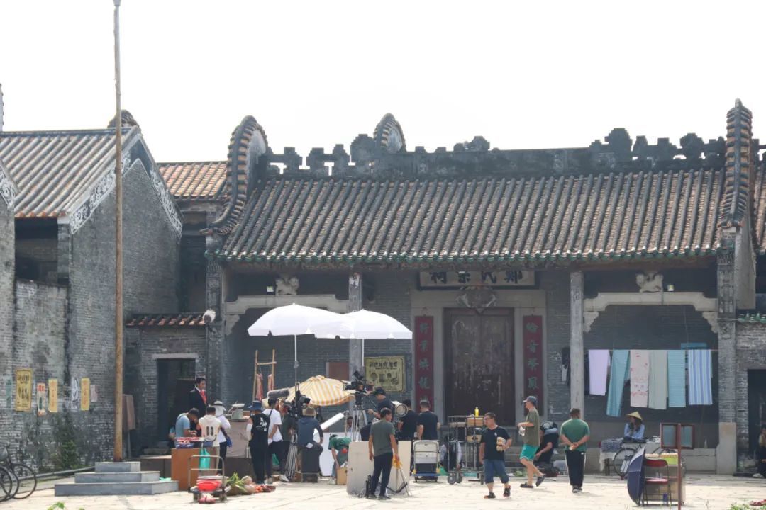 2023年9月19日，《盖世神功》剧组正式进驻三水区乐平镇大旗头古村。