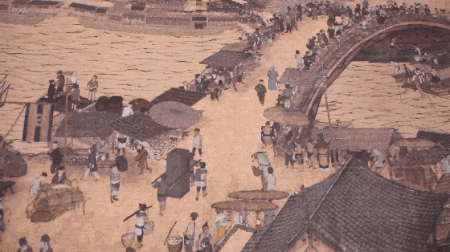 △早在一千年前的北宋，开封已经是一座繁荣的城市。（图/网络）