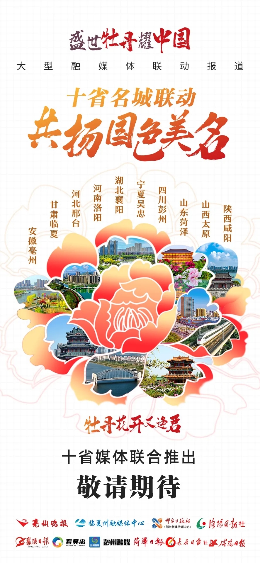 十省联动共扬国色美名　河州牡丹代表甘肃出战