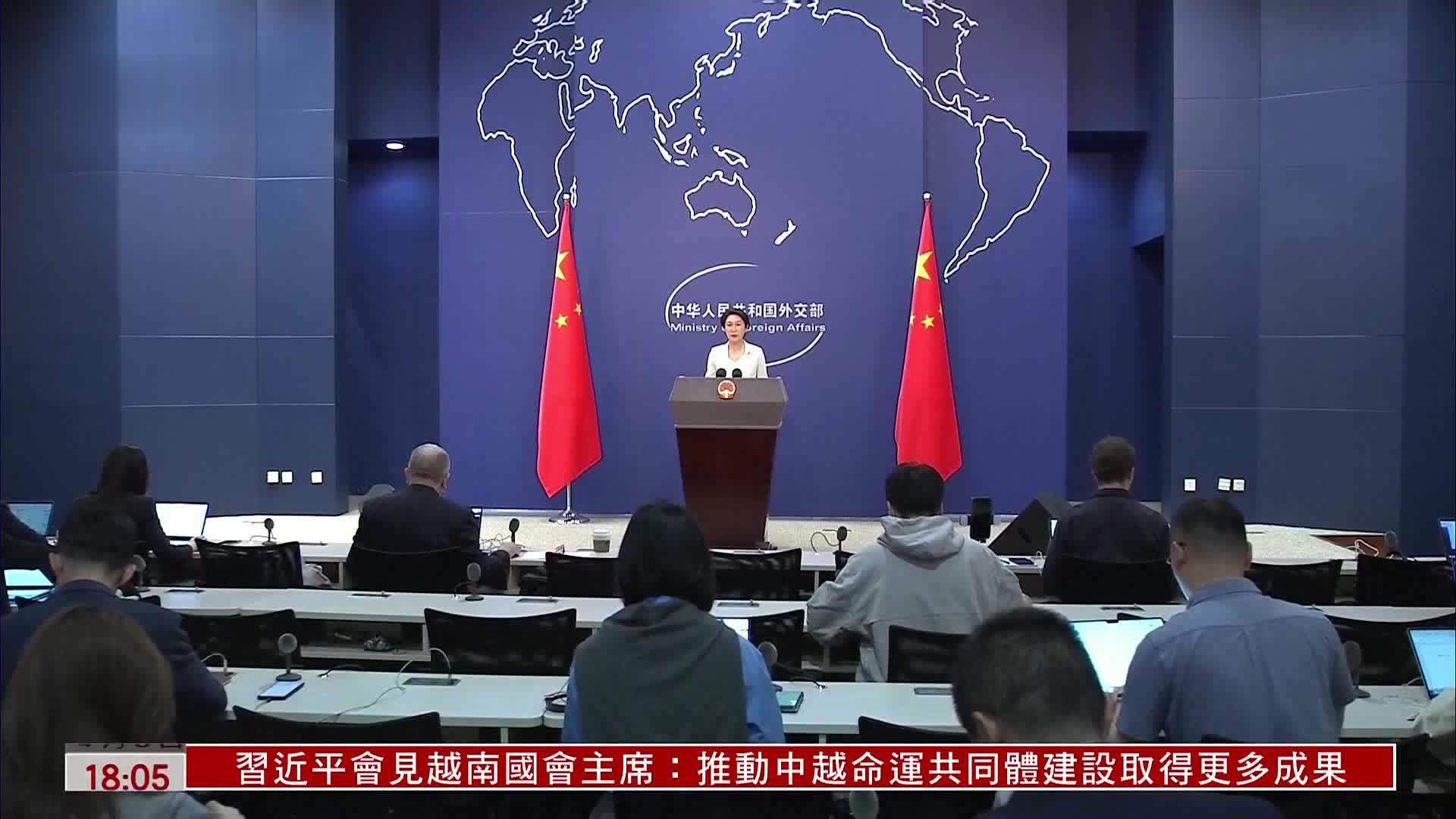中国外交部：坚决反对美国在亚太地区部署中程导弹