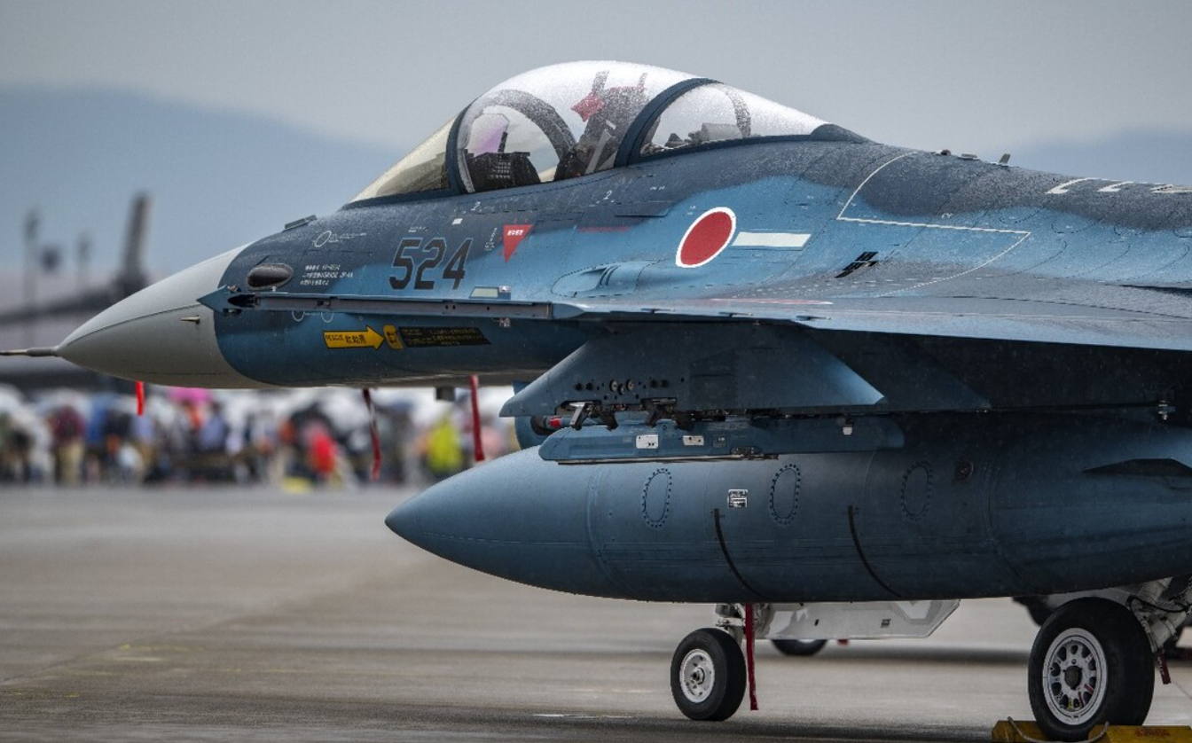 图为日本航空自卫队装备的F-2战机