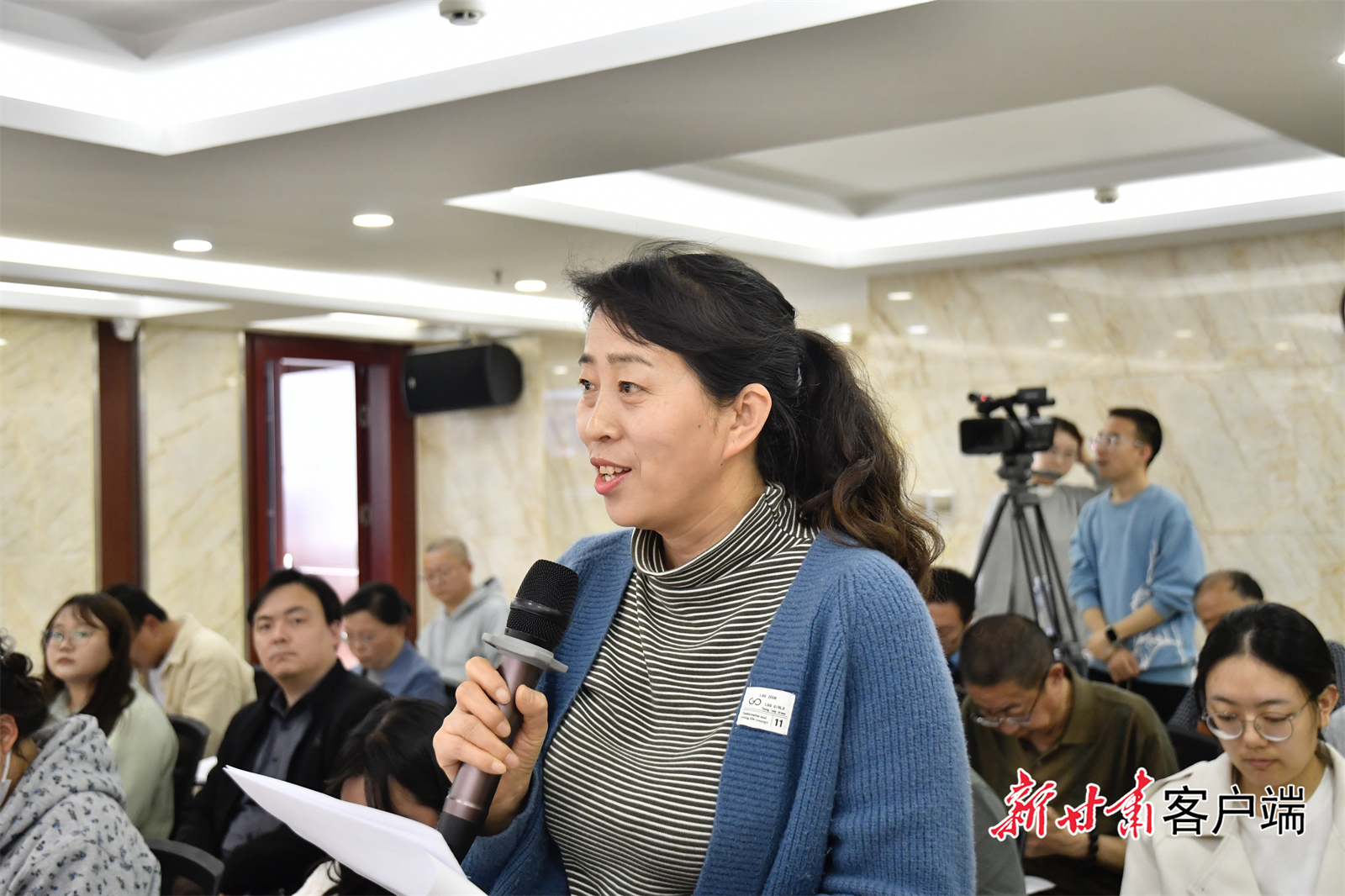 媒体记者现场提问