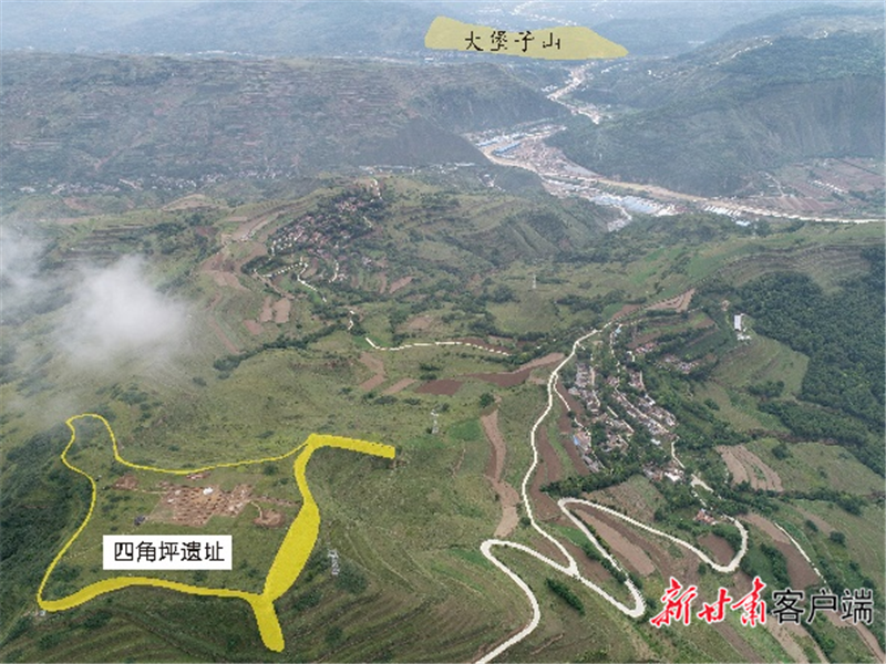 四角坪遗址概况图（资料图）