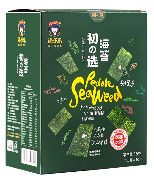 潘多乐海苔,单品年销三亿的业界神话!