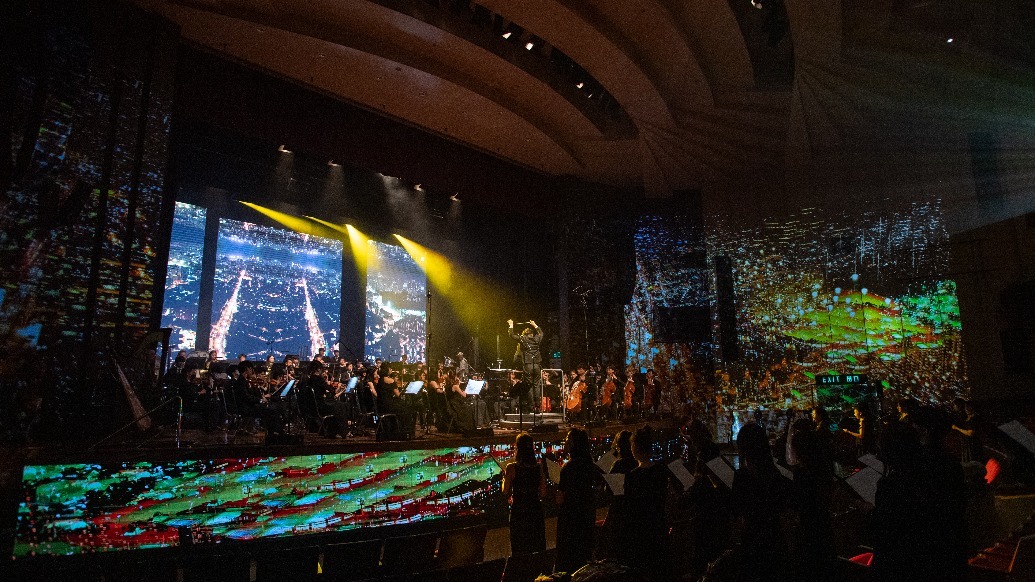 中西文化交相輝映 AI 演繹「瑤族舞曲」  香港浸會大學交響樂團舉辦周年音樂會