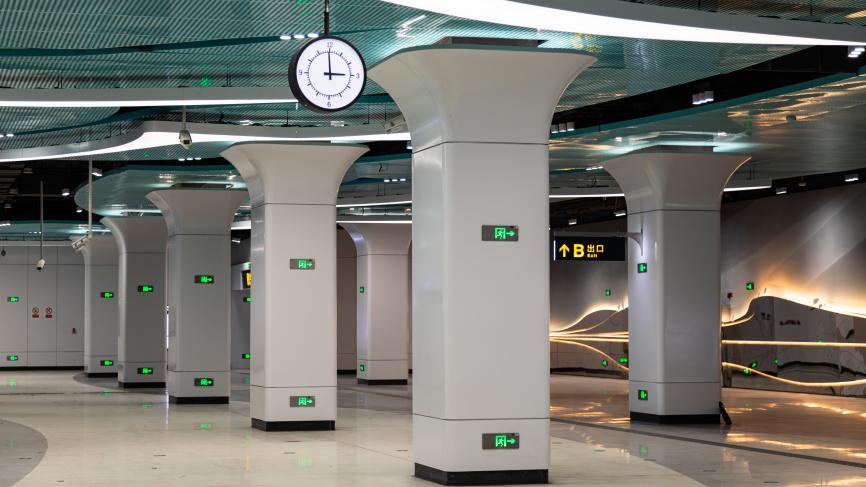 开通在即！青岛地铁6号线21座车站揭晓，这6座高颜值！