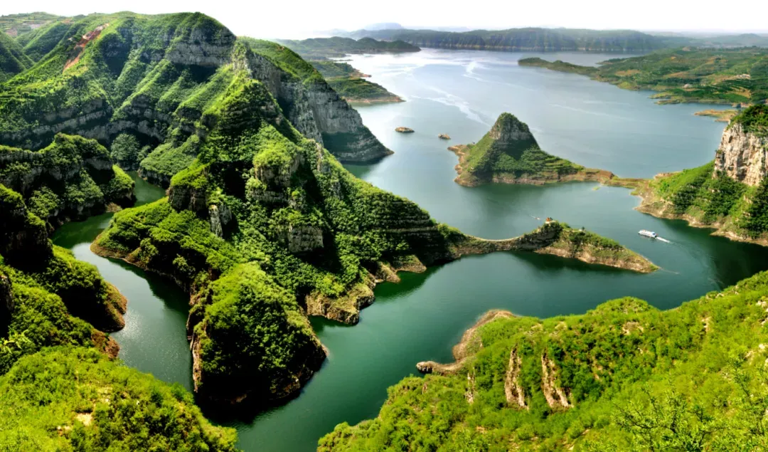 //济源黄河三峡风光