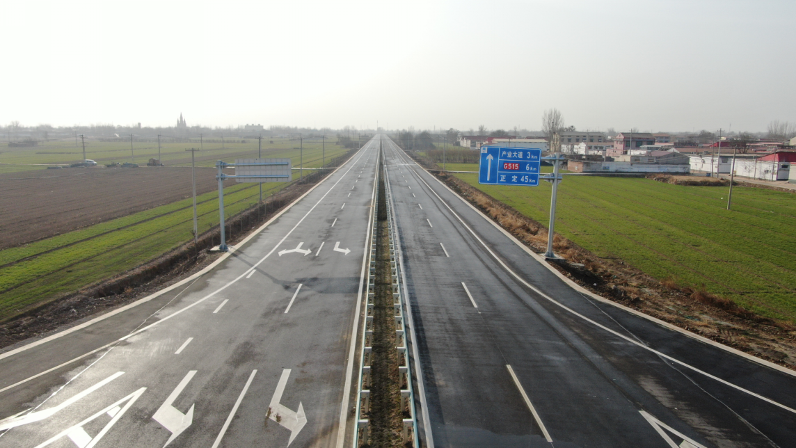 国道g338无极绕城改建工程通车在即